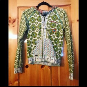 Psychedelic Billabong Reversible Sweatshirt